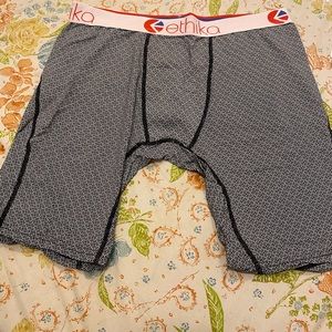 COPY - Ethika The Staple Men's Black Boxer Briefs Size Large New in Pack